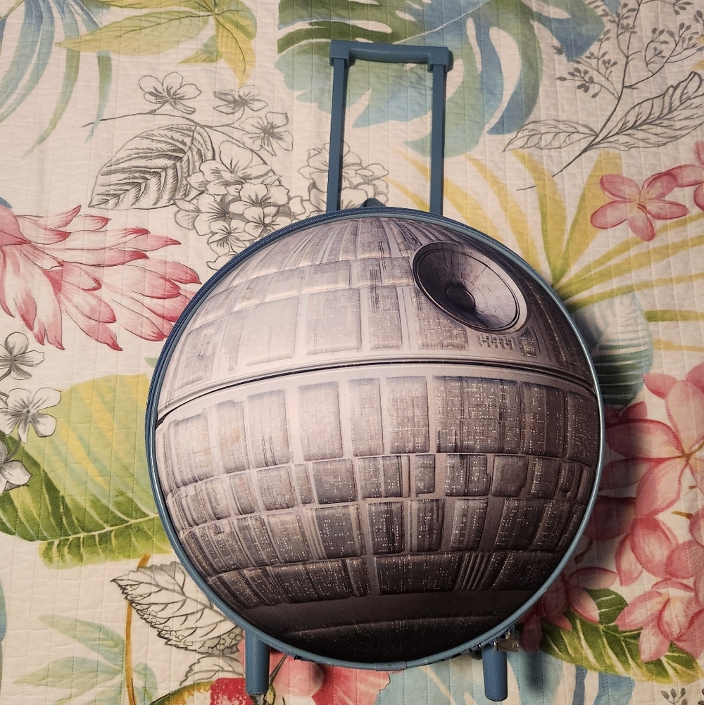 Star Wars Death Star Rolling Luggage - Gray